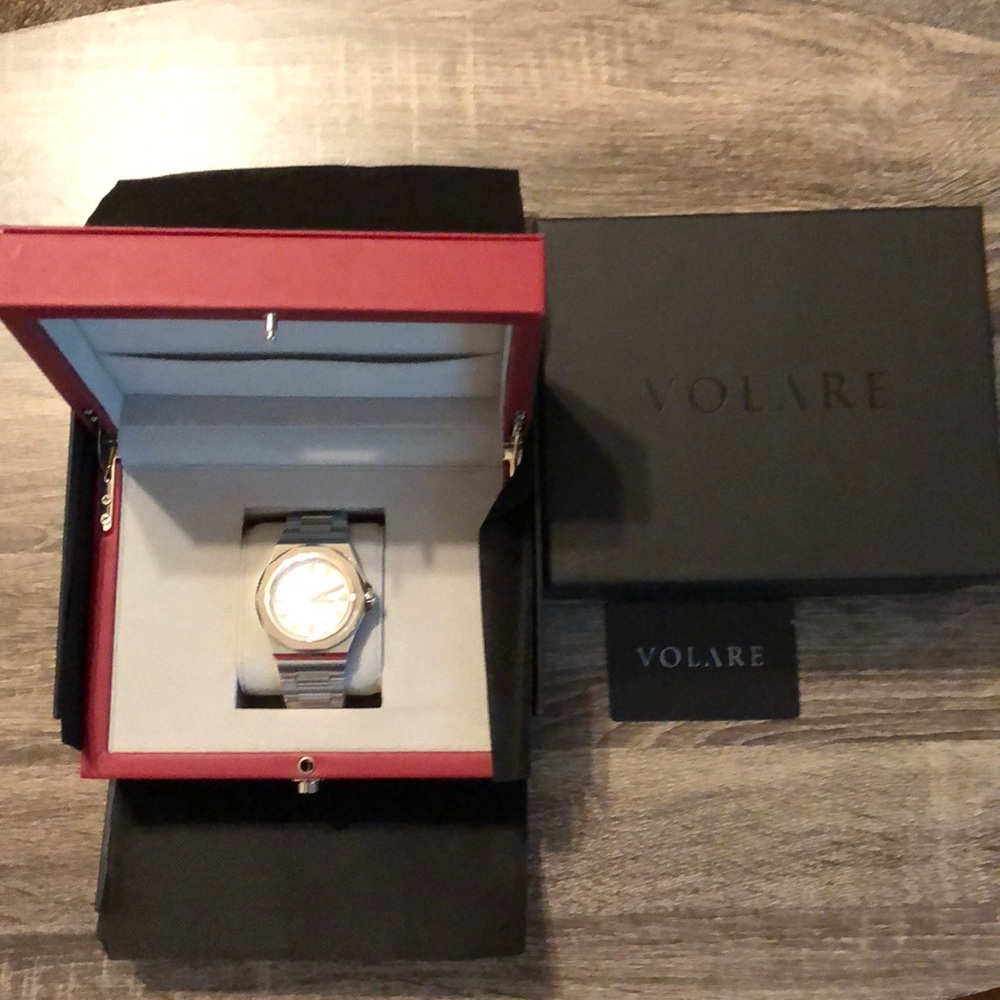 VOLARE DIECI OTTO - ARGENTO ITALIAN WATCH